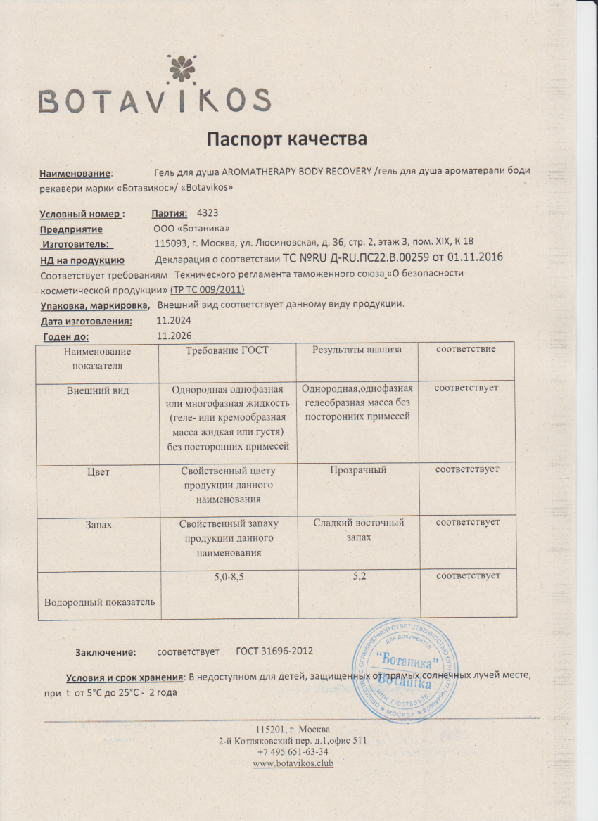 Паспорт №112024